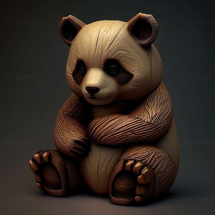 3D model Big panda (STL)